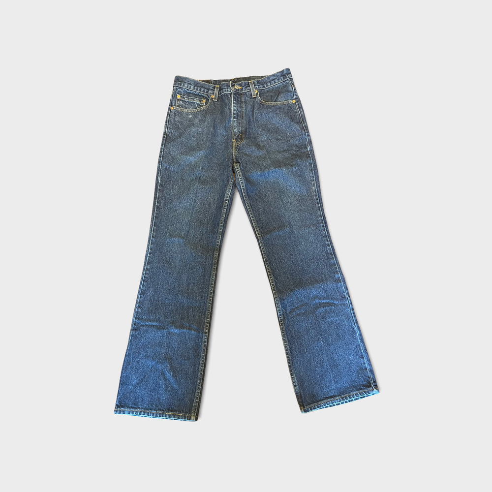 Vintage 90s Levi’s Men's 517 Blue Boot Cut Jeans Size W 34 x L 32